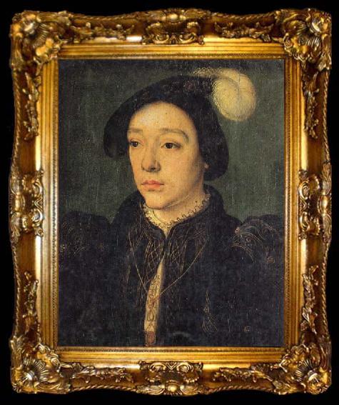 framed  CORNEILLE DE LYON Duke Charles of Angouleme, ta009-2